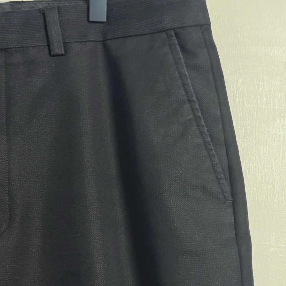 Ralph Lauren Black Chinos Men 38 Short 26 Inseam Straight Leg Hemmed